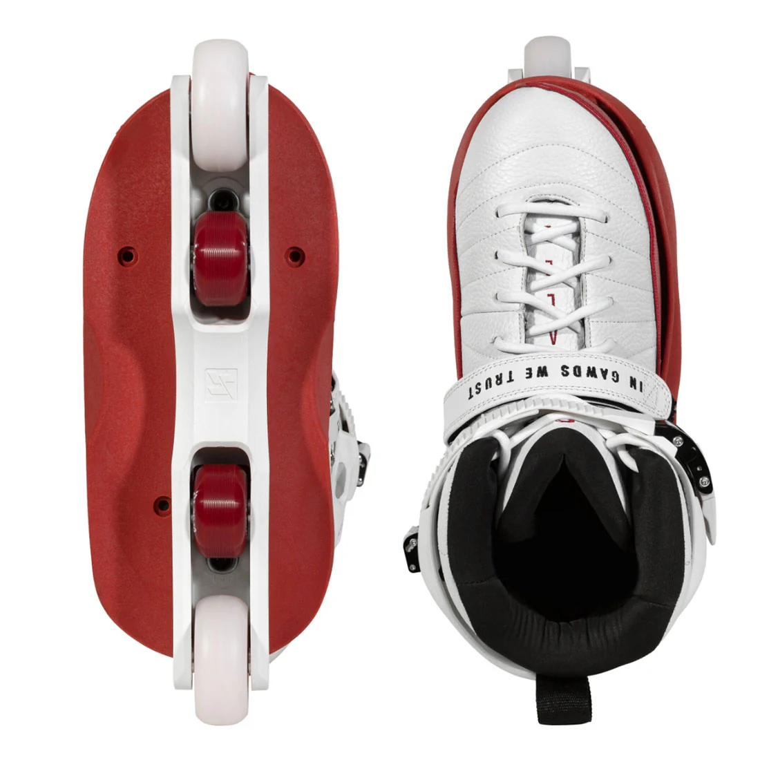 Gawds Franky Morales III Skates - White/Red - Image 4