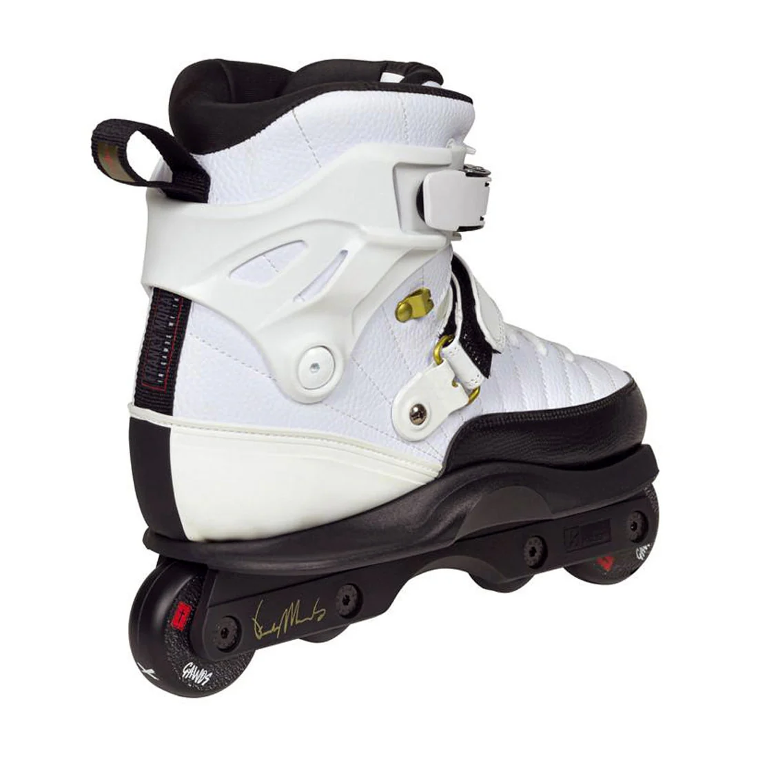 Gawds Franky Pro Skates - White/Gold - Image 2