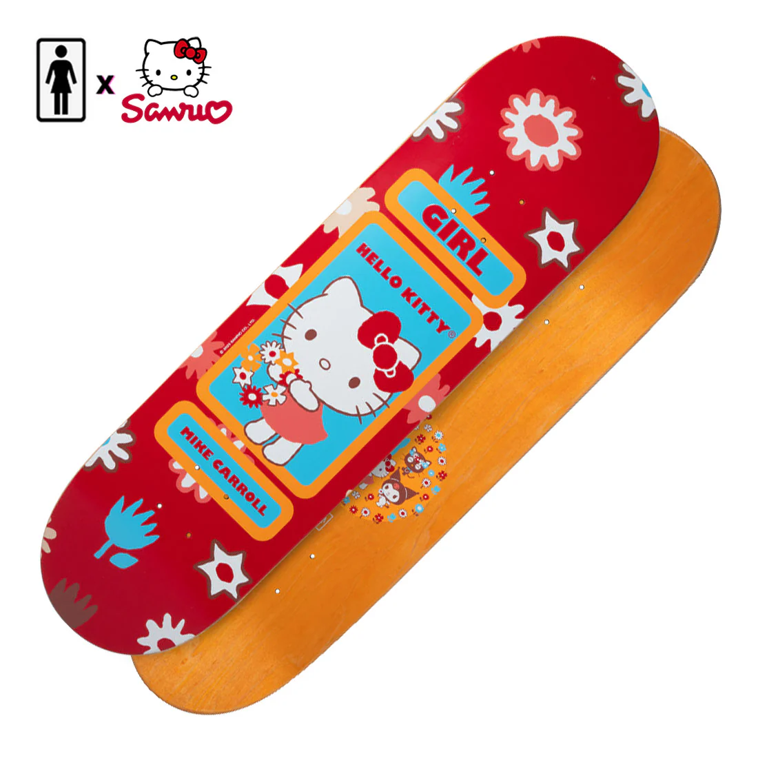 Girl x Sanrio Hello Kitty Friends Carroll 8.375 Deck