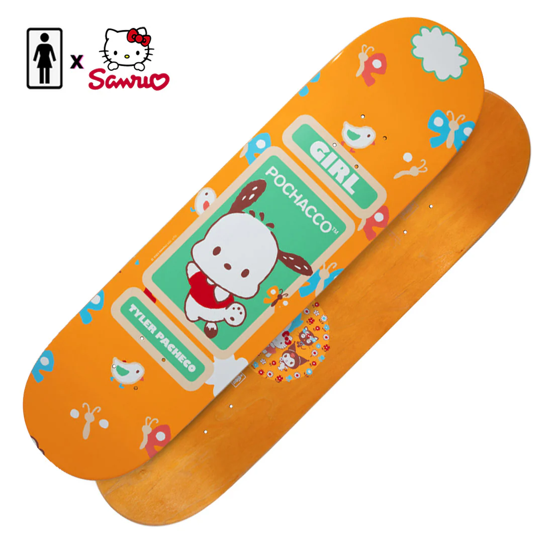 Girl x Sanrio Hello Kitty Friends Pacheco 8.0 Deck