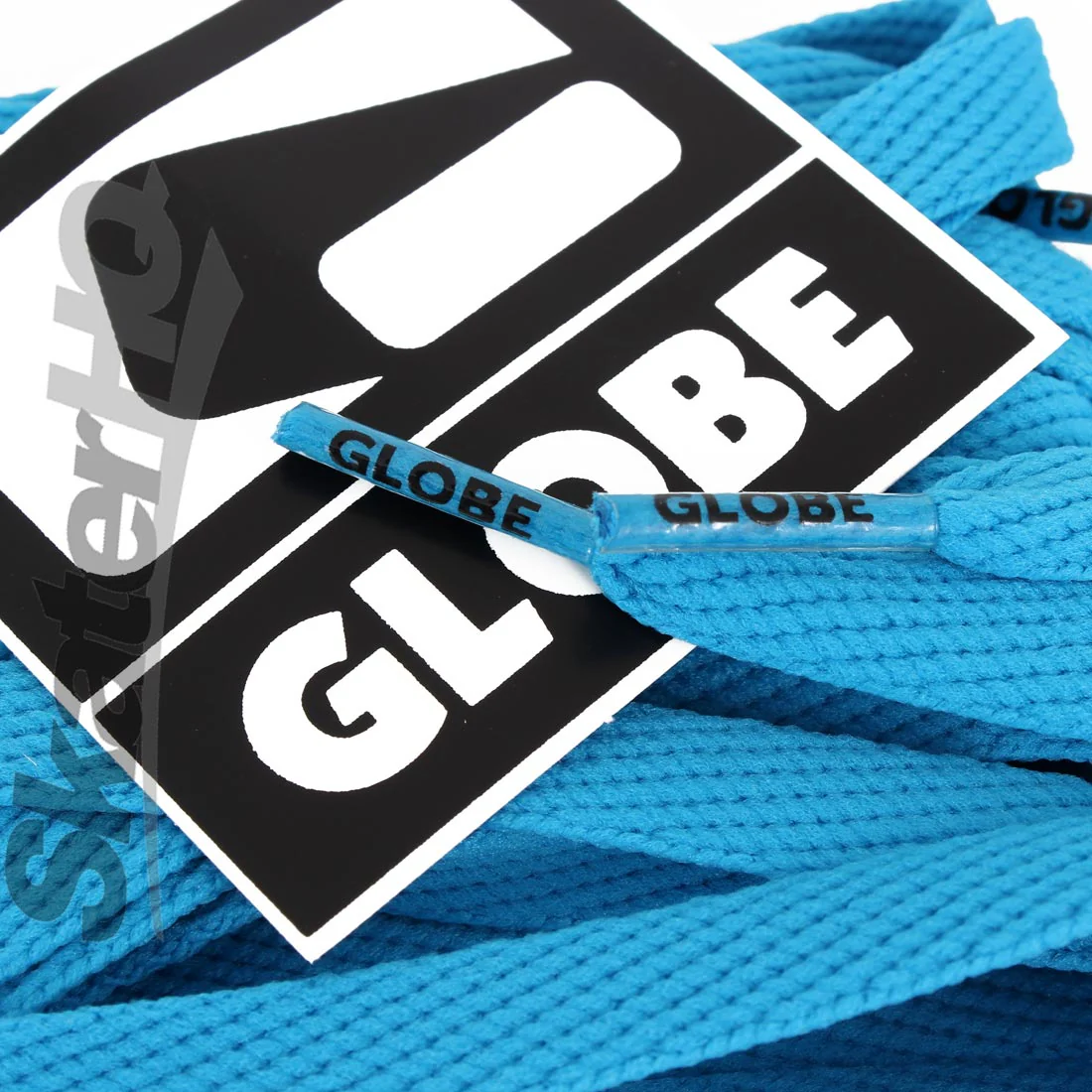 Globe Flat 150cm Laces - Blue - Image 2