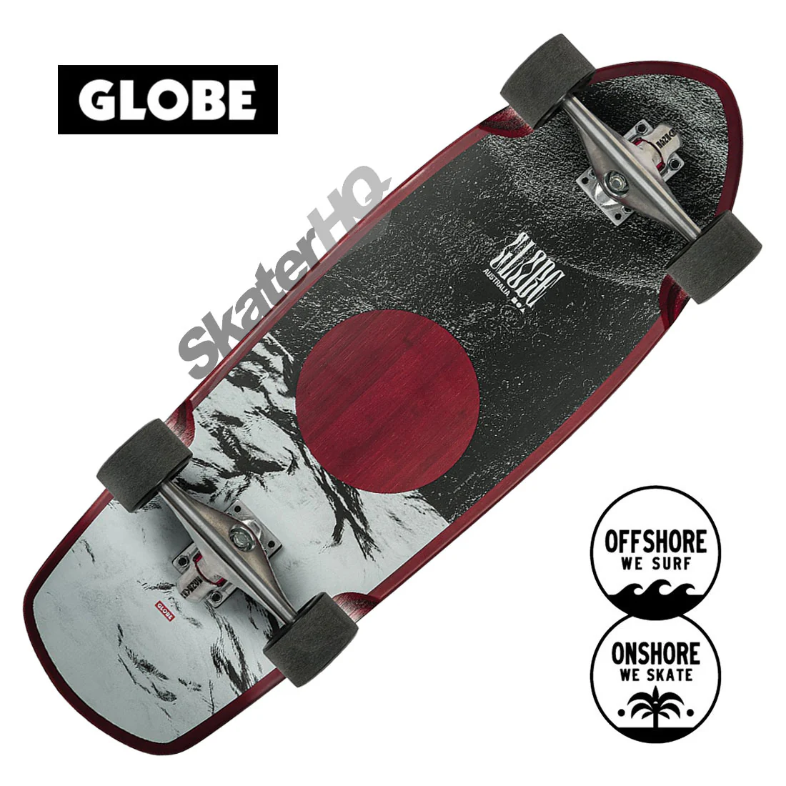 Globe Stubby 30 Complete - On Shore/Cherry Bamboo