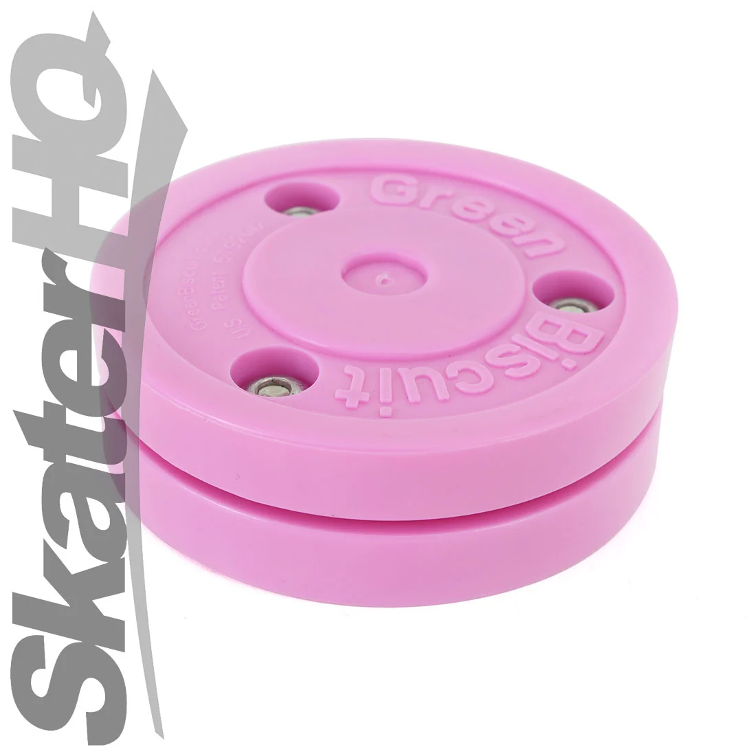 Green Biscuit Hockey Puck - Pink - Image 3