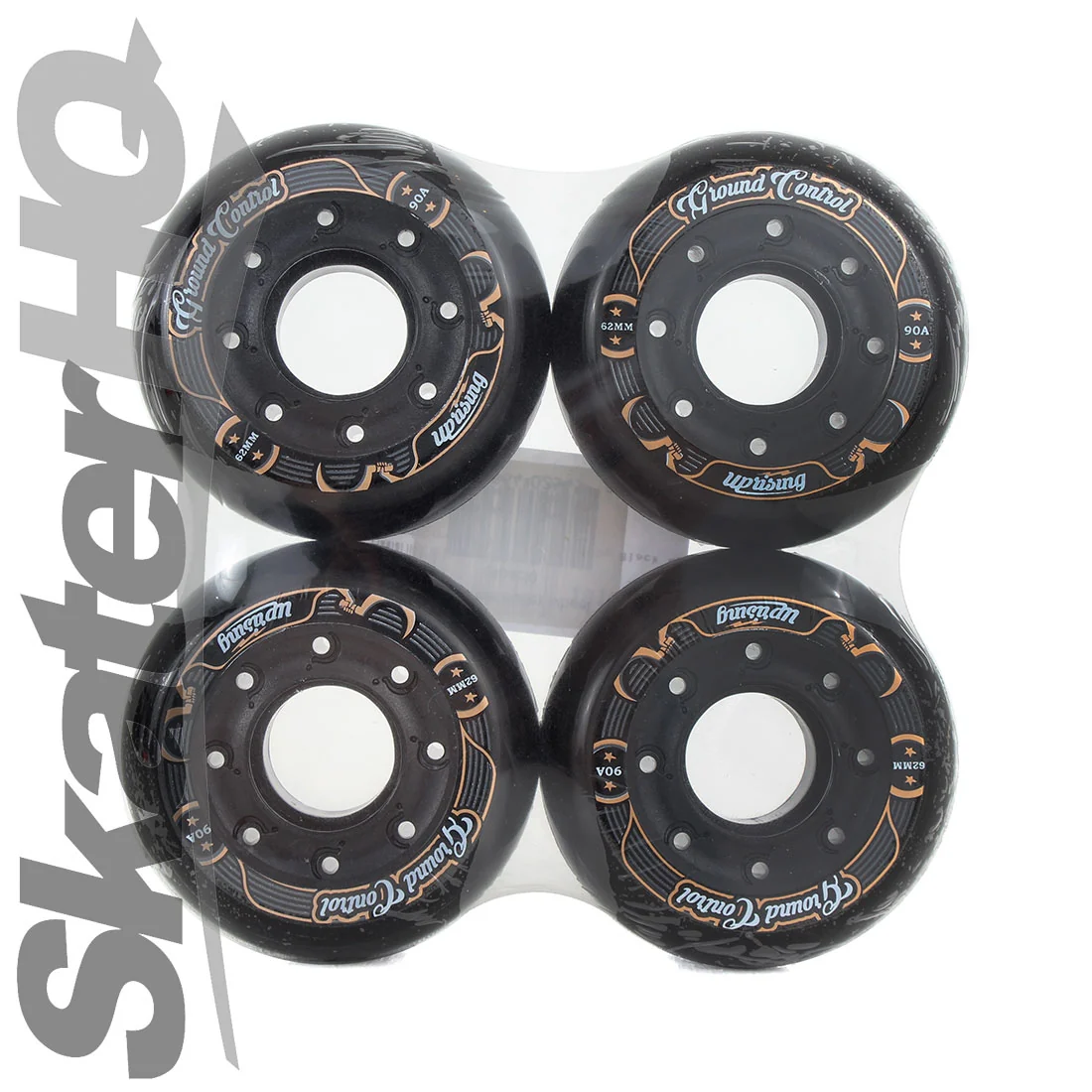 Ground Control Bullet 62mm/90a 4pk - Black - Image 2