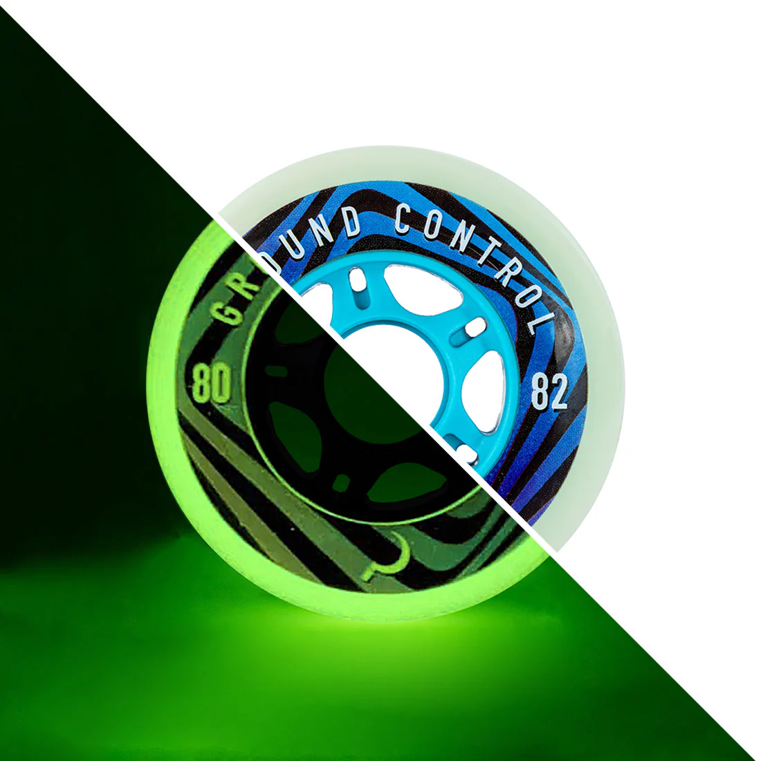 Ground Control Glow 80mm Wheels 4pk - Image 2