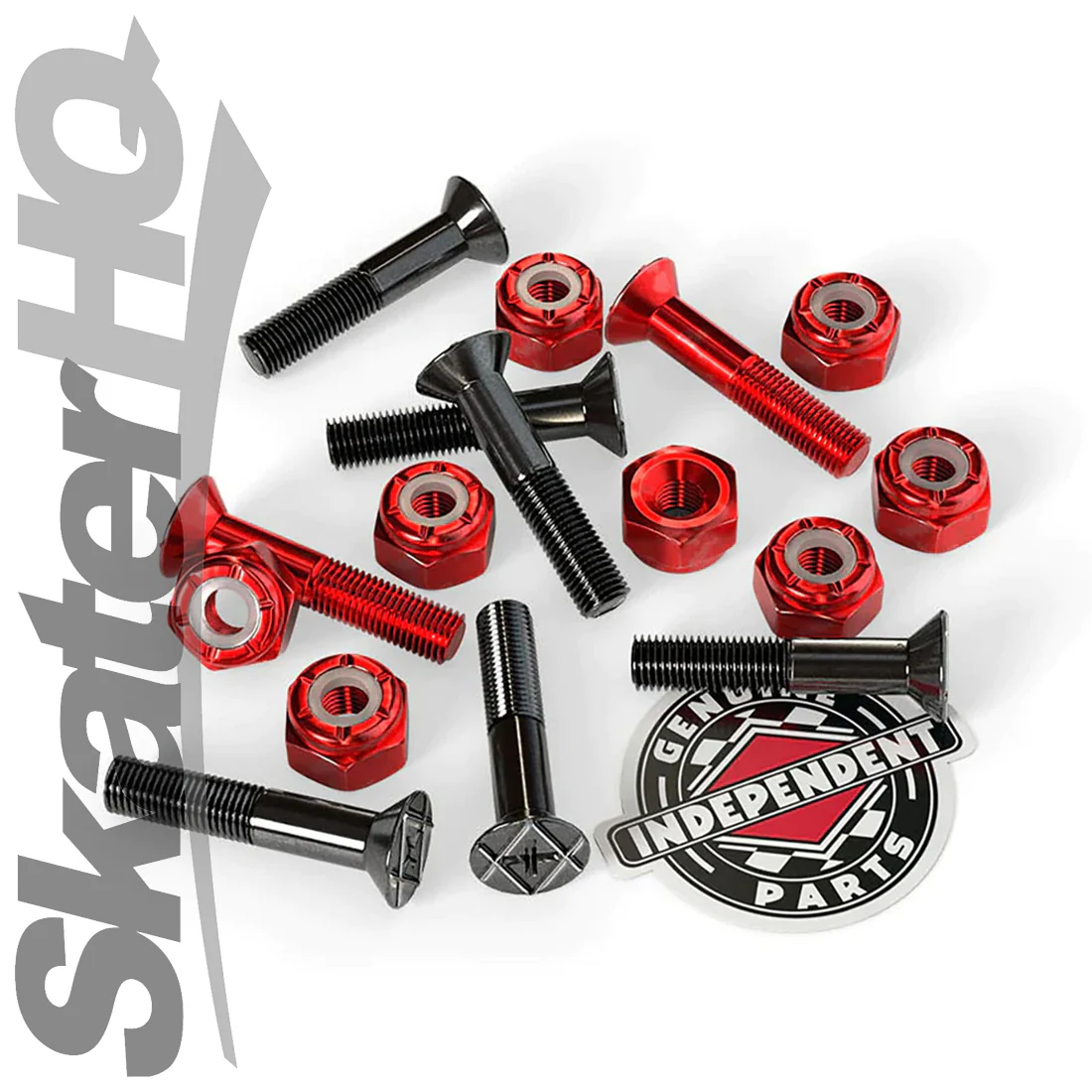 Independent 7/8 Phillip Hardware - Black/Red - Image 2