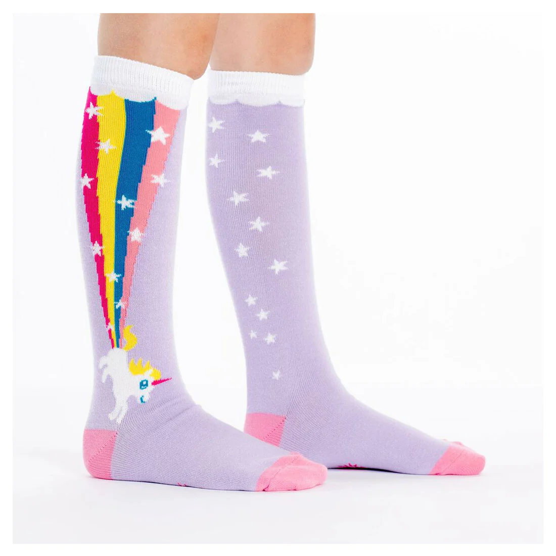 Sock It To Me - Knee High - Rainbow Blast - Image 2
