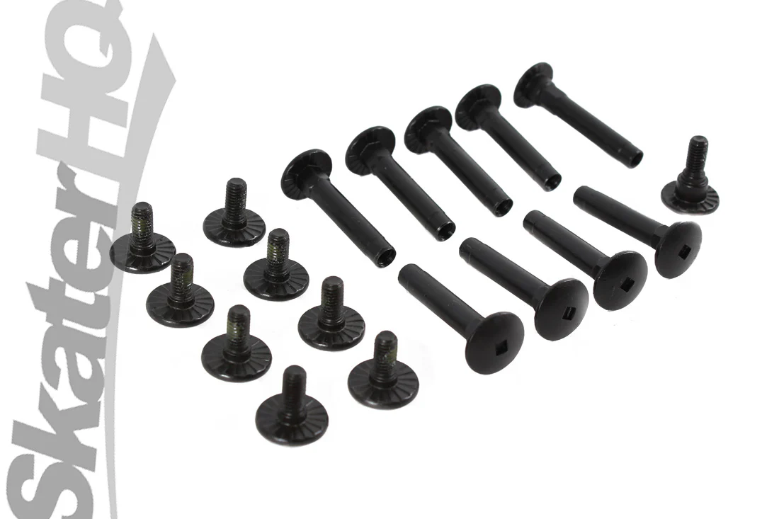 K2 Axle Set w/ Hex Lock - Black - Image 2