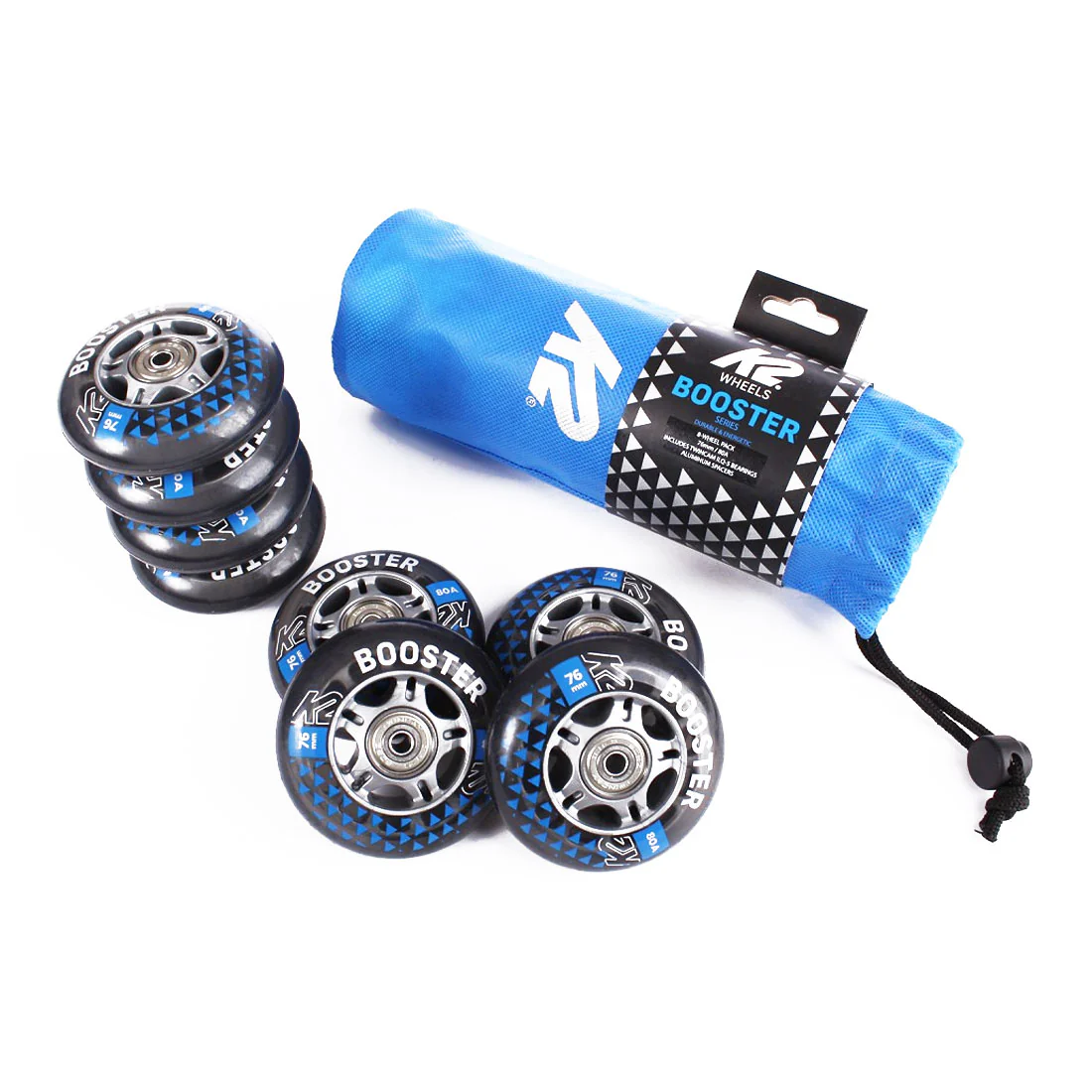 K2 Booster 76mm 80a 8pk w/ ILQ5 Bearings - Image 2