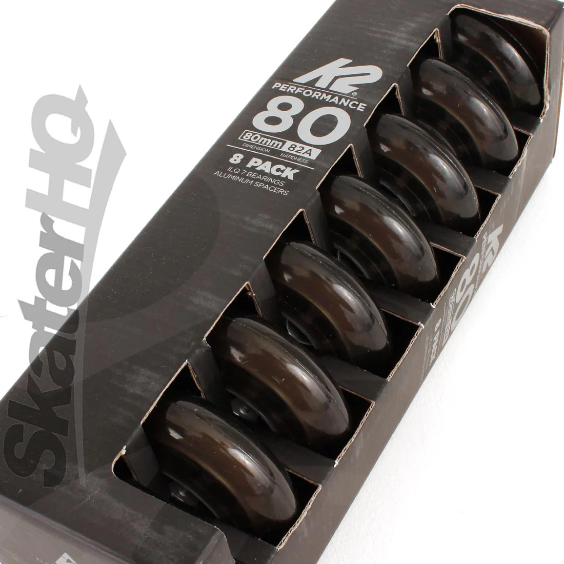 K2 Performance 80mm/82A 8pk w/ ILQ7 Bearings - Image 3