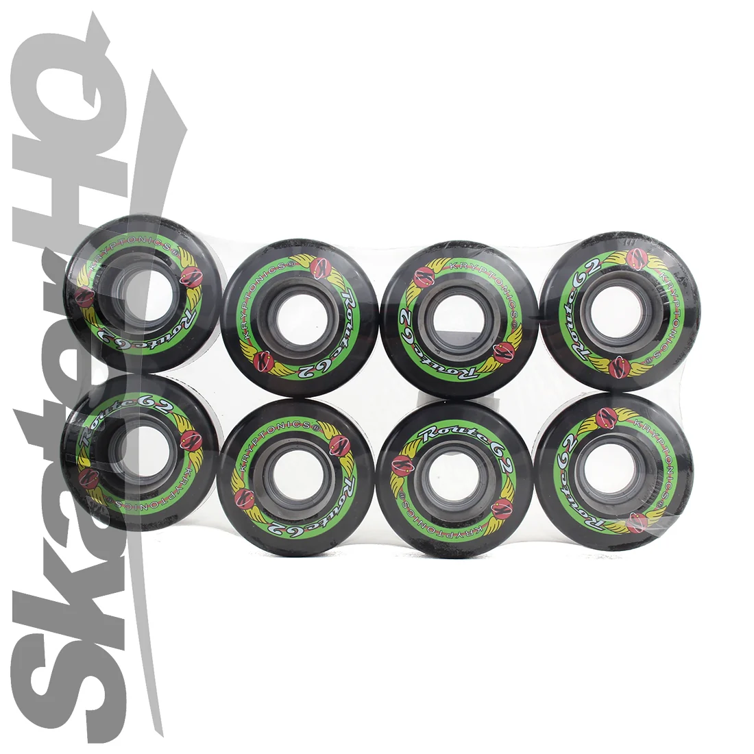 Kryptonics Route 62mm/78a 8pk - Black - Image 2