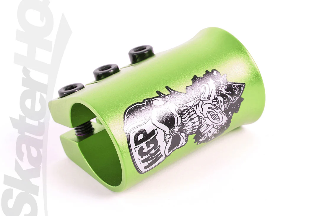 MGP Madd Hatter HIC Oversized Triple Clamp - Green - Image 2