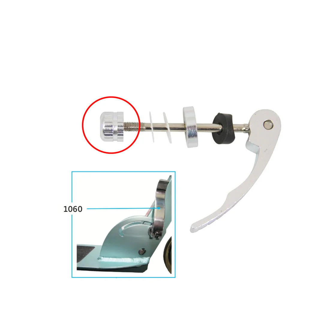 Micro Locking System Nut/E-Clip - 1062 - Image 2
