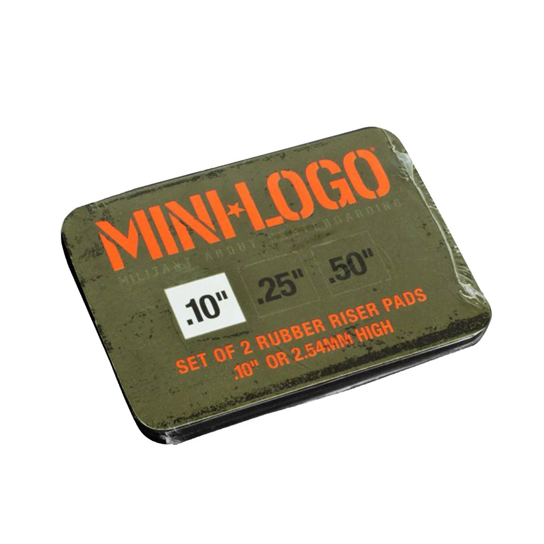 Mini Logo 0.1 Rubber Riser Pads 2pk - Image 2