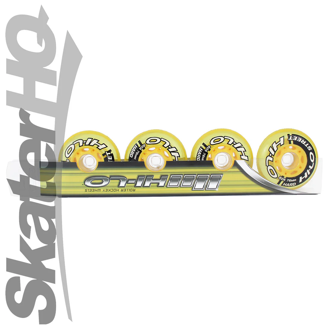 Mission Hi-Lo Street 76mm 82a 4pk - Yellow - Image 2