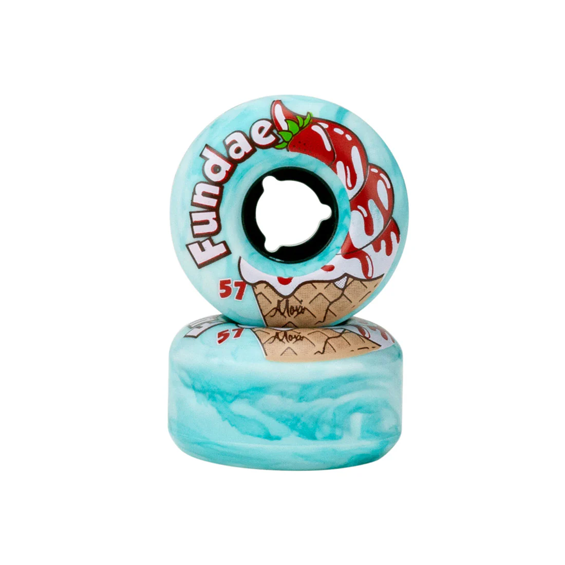 Moxi Fundae Hybrid 57mm 92a Wheels 4pk - Image 6