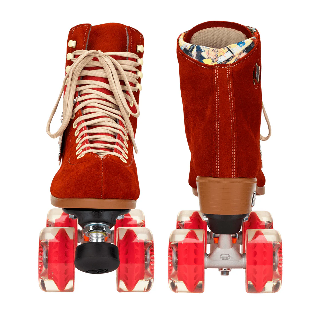 Moxi Lolly Skate - Poppy Red - Image 2