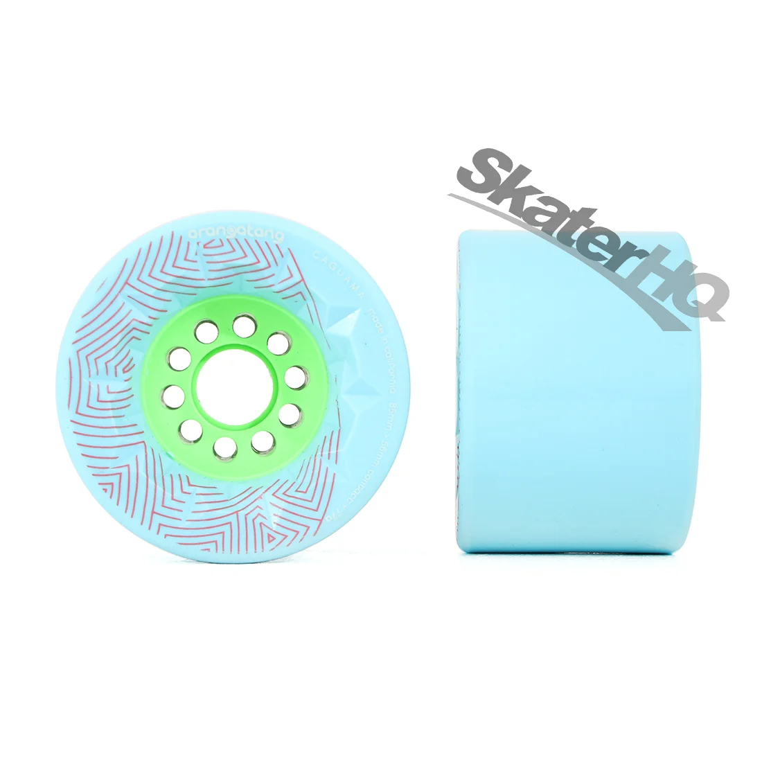 Orangatang Caguama 85mm/77a 4pk - Blue