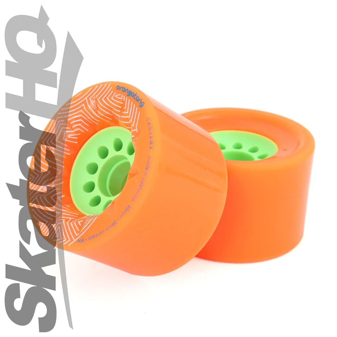 Orangatang Caguama 85mm/80a 4pk - Orange - Image 2