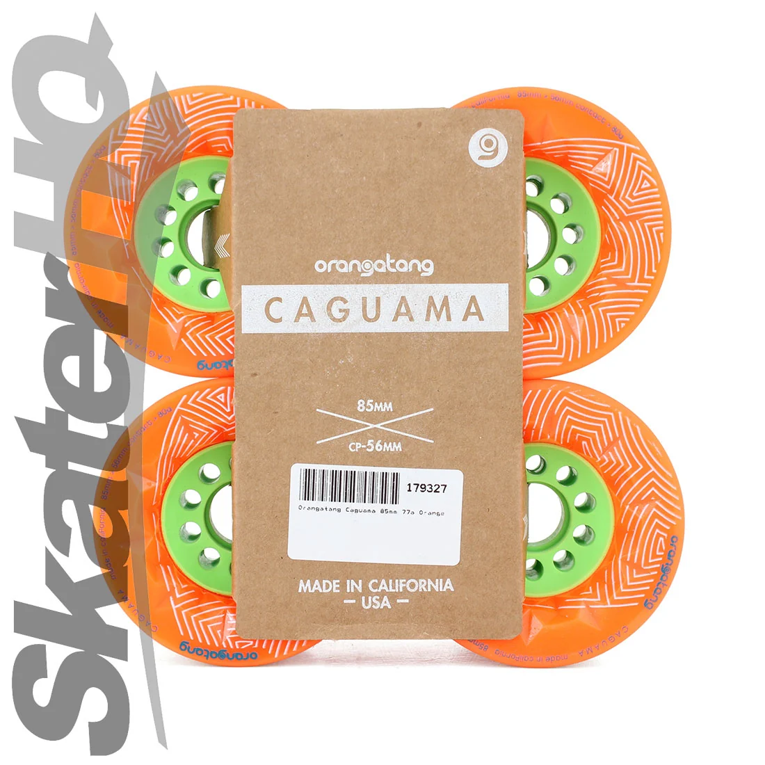 Orangatang Caguama 85mm/80a 4pk - Orange - Image 3