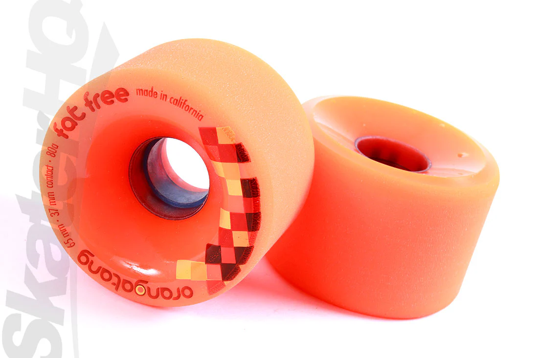 Orangatang Fat Free 65mm/80A - Orange - Image 2