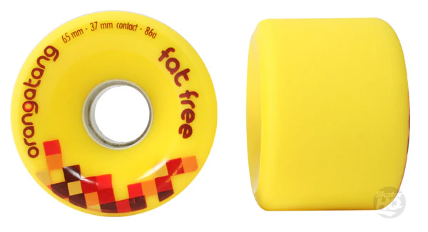 Orangatang Fat Free 65mm/86A - Ylw