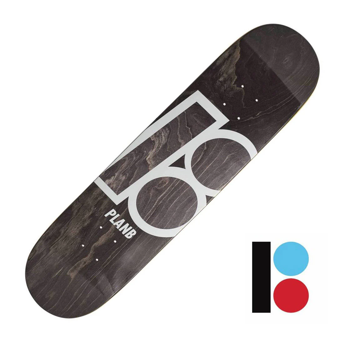 Plan B Team B Stain 8.5 Deck - Black