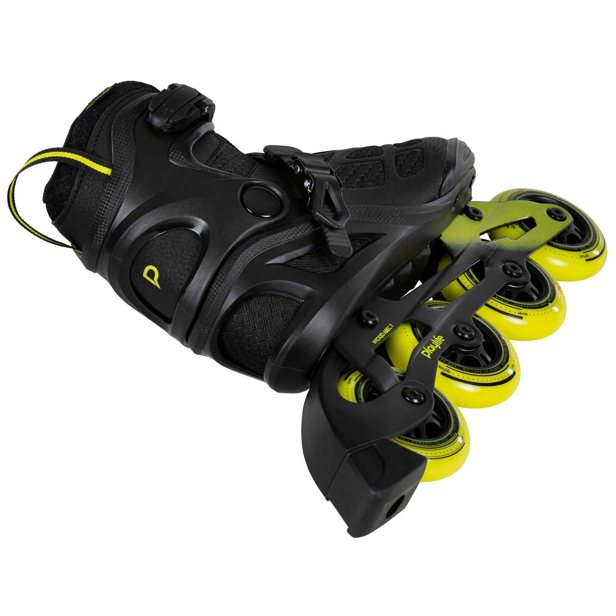 Playlife Lancer 84 Skate - Black/Yellow - Image 3