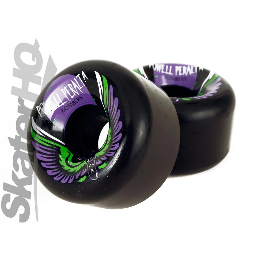 Powell Peralta Bombers III 60mm 85a - Black - Image 2