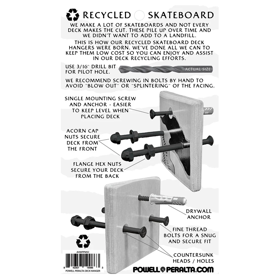 Powell Peralta Deck Hanger Kit - Image 4