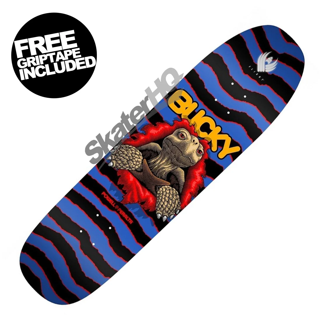 Powell Peralta Flight Lasek 8.62 Tortoise Deck - Black/Blue