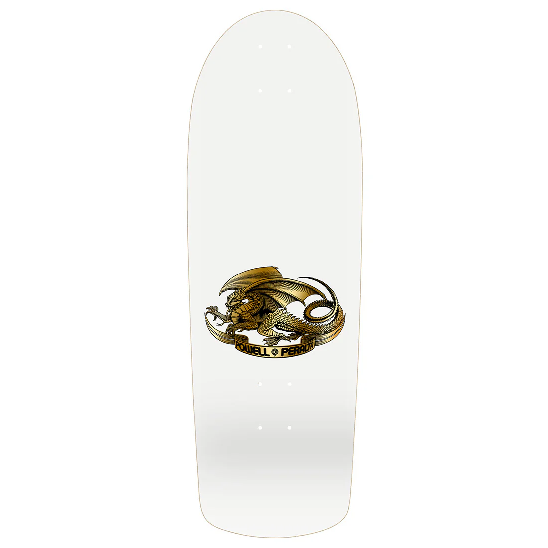 Powell Peralta McGill 40yrs McTwist 10.0 Deck - White/Gold Foil - Image 2