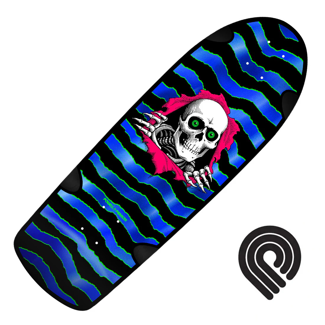 Powell Peralta OG Ripper 10.0 Deck - Blacklight Foil