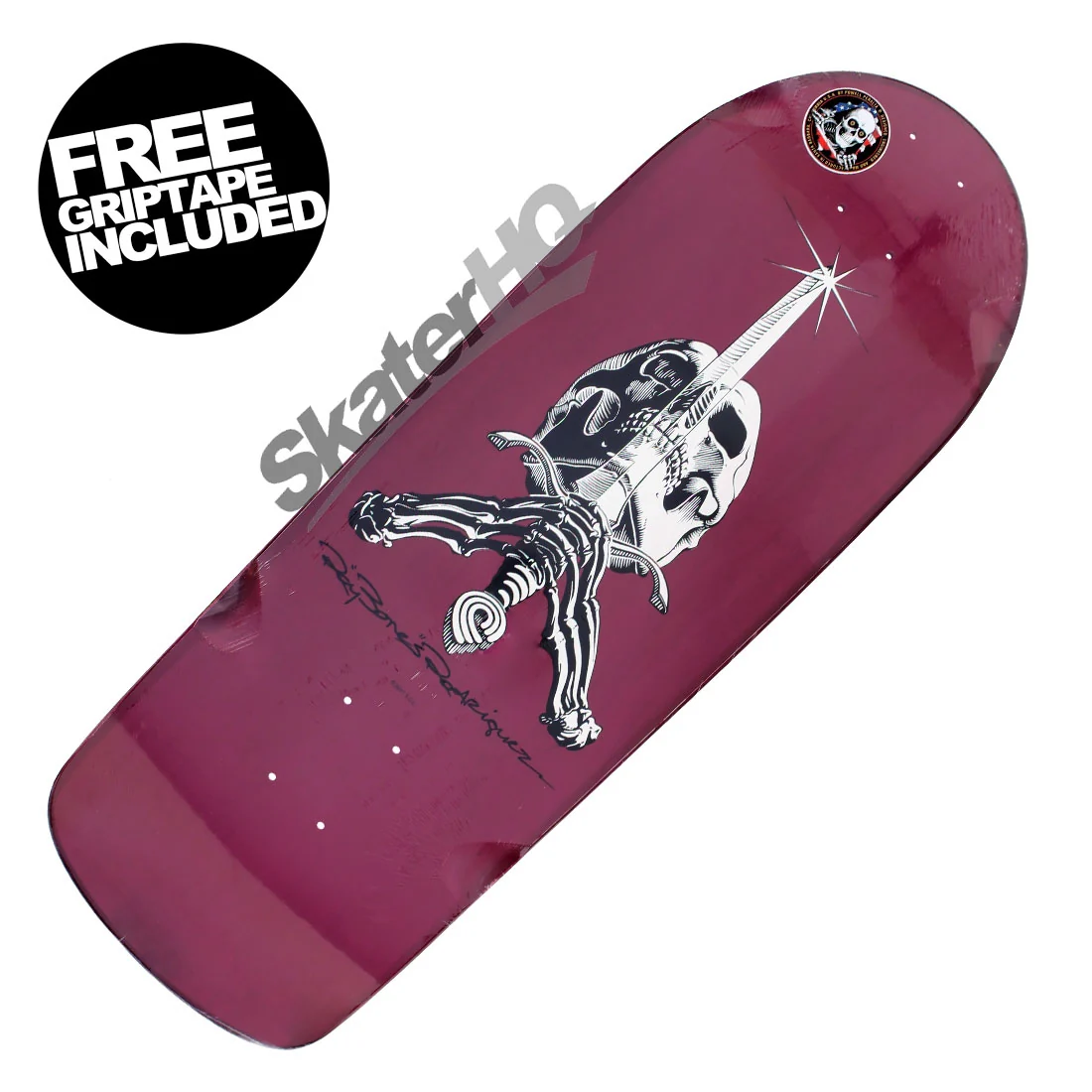 Powell Peralta Rodriguez OG Snubnose Deck - Purple