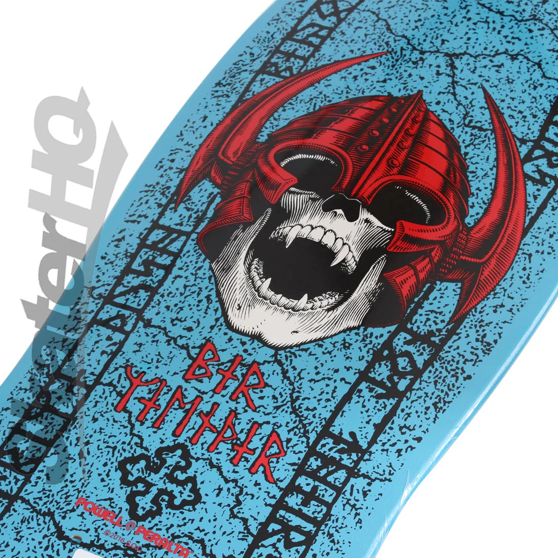 Powell Peralta Welinder Nordic Skull 9.715 Deck - Blue - Image 5