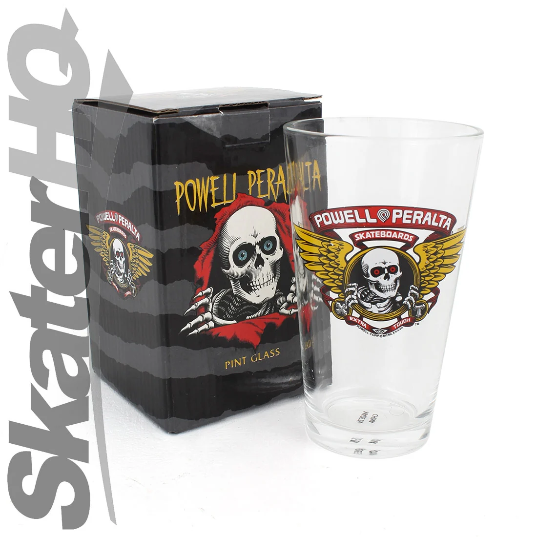 Powell Peralta Winged Ripper Pint Glass - Image 2