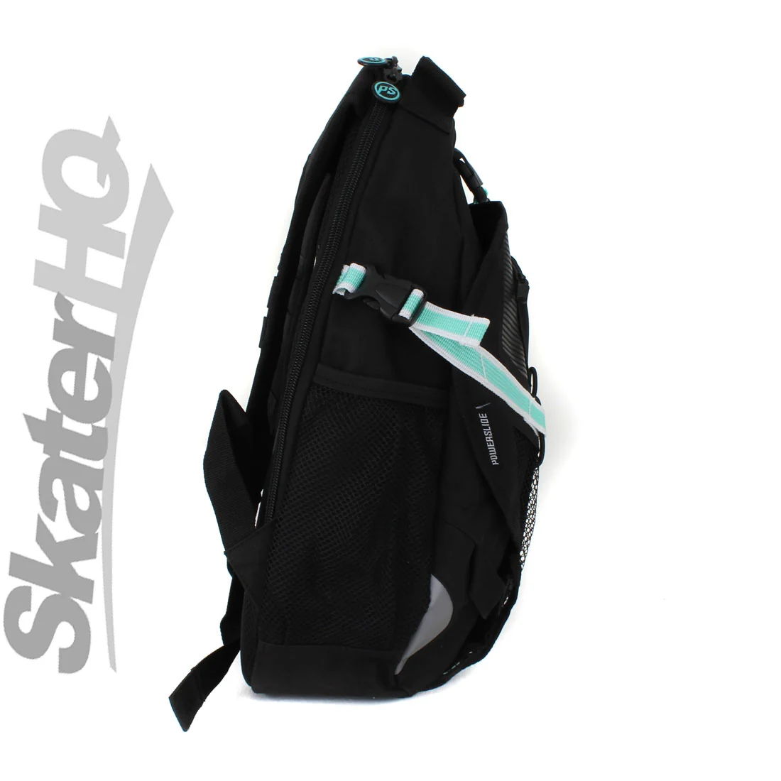 Powerslide Fitness Backpack - Black/Teal - Image 2