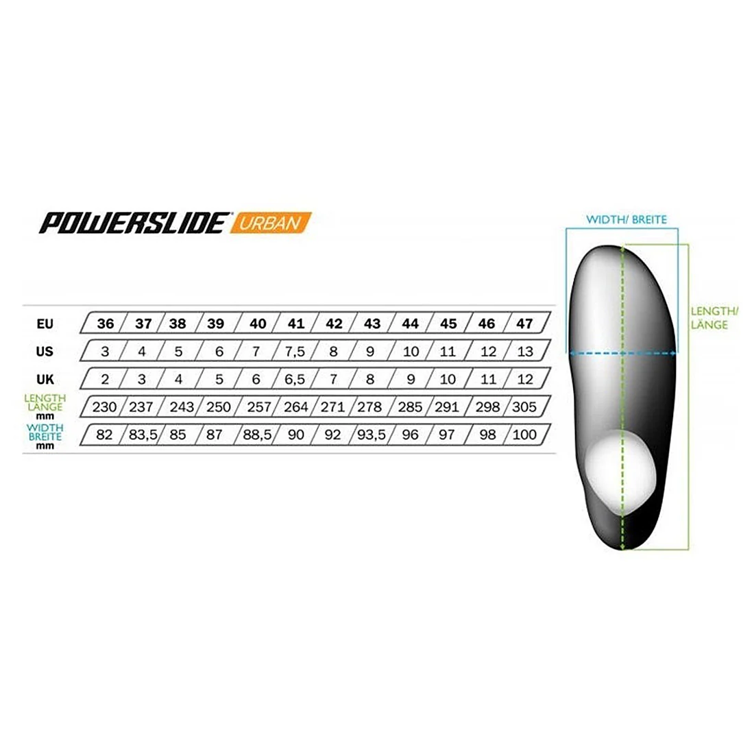 Powerslide Kaze Trinity 80 - Black/Blue - Image 5