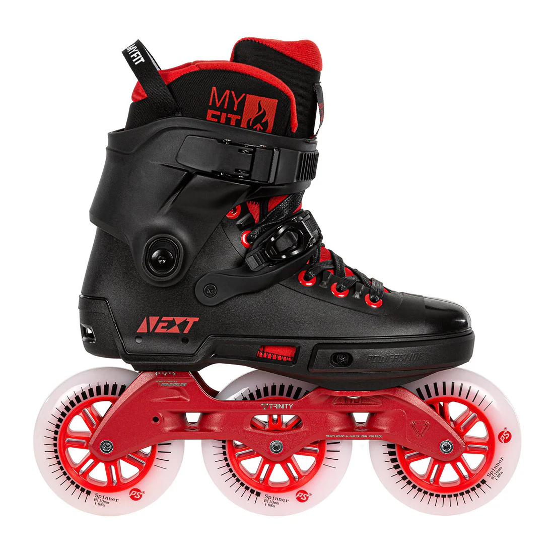 Powerslide Next 110 - Black/Red