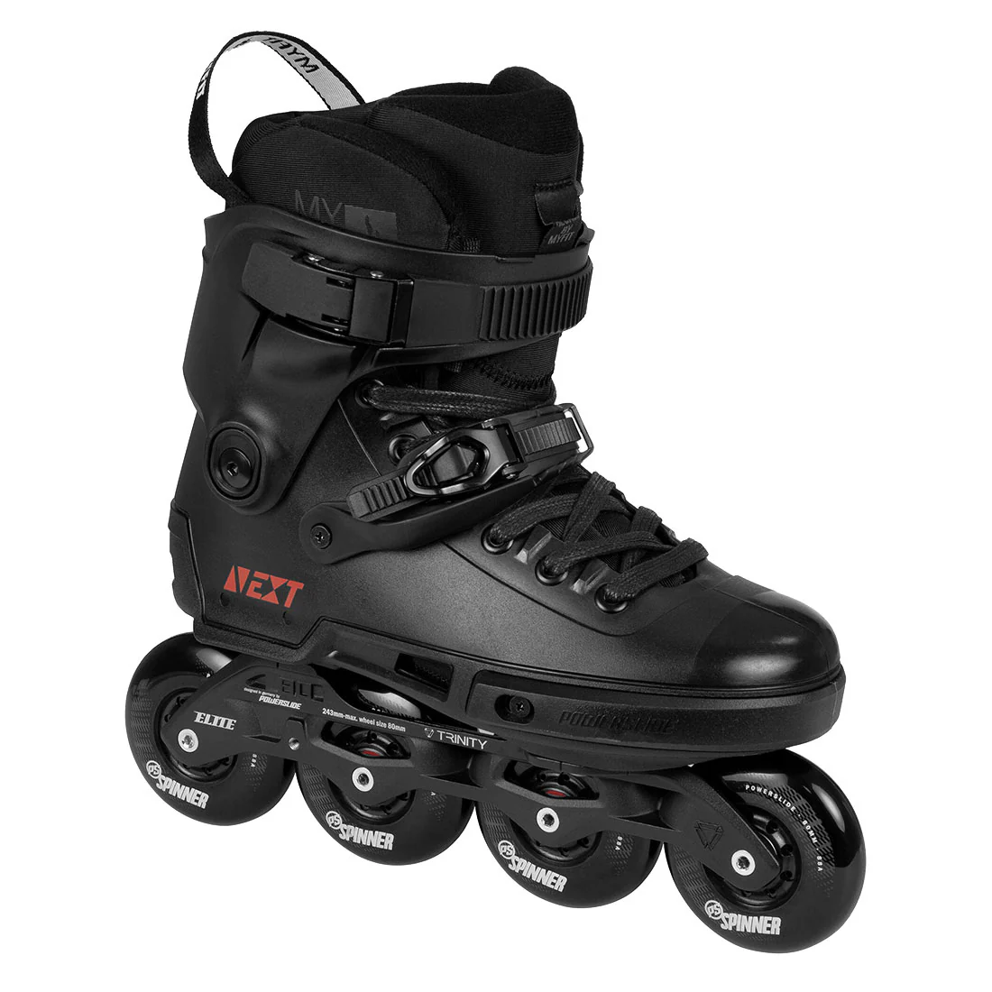 Powerslide Next Core 80 Black 12-12.5US - Repaired Liner - Image 2