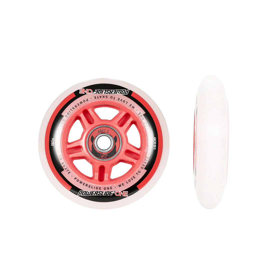 Powerslide ONE Wheels w/ Bearings 8pk - Image 3