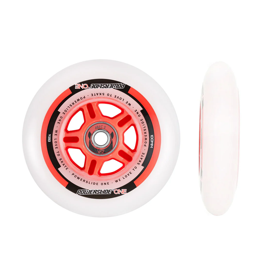 Powerslide ONE Wheels w/ Bearings 8pk - Image 6