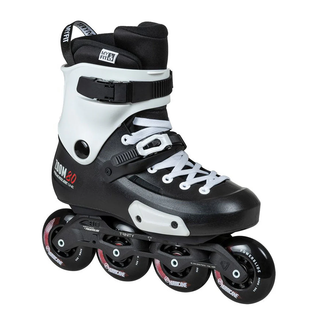 Powerslide Zoom Pro 80 - Black/White - Image 2