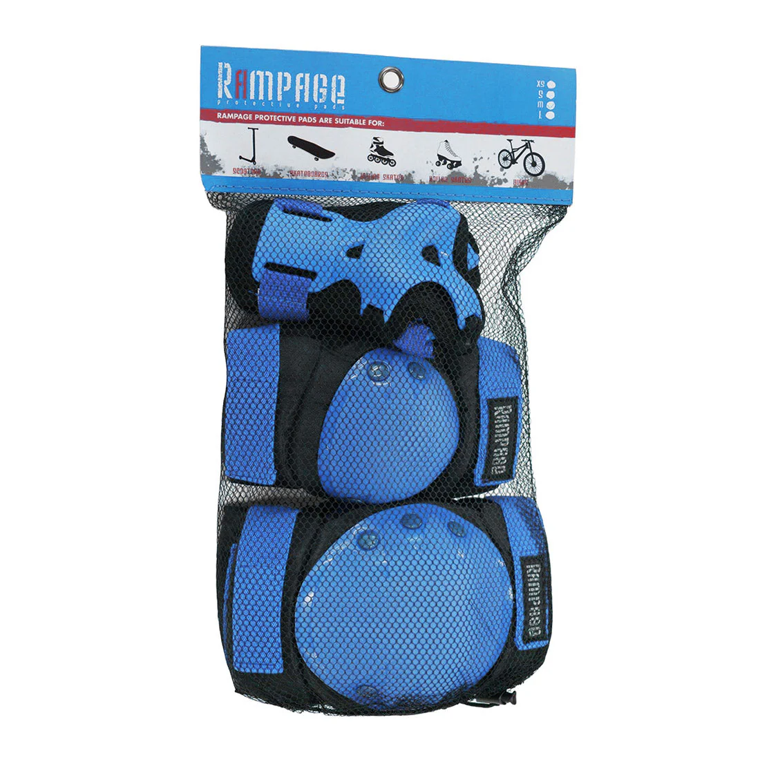 Rampage Protective Tripack - Blue - Image 2