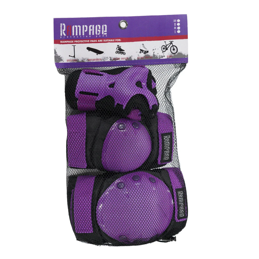 Rampage Protective Tripack - Purple - Image 2