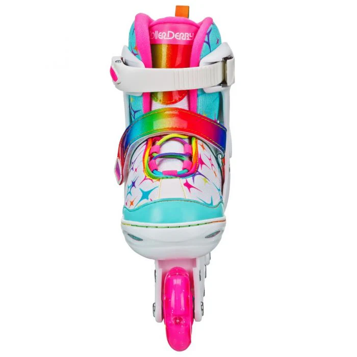RDS Stryde Light-Up Skate - White/Rainbow - Image 3