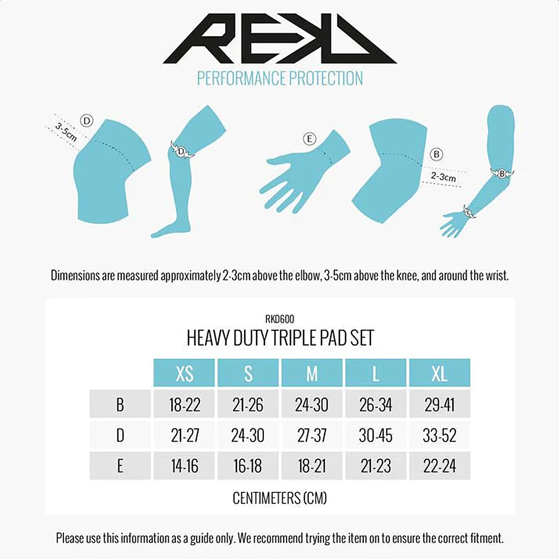 REKD Heavy Duty Tri-Pack Adult - Blue/Mint - Image 3