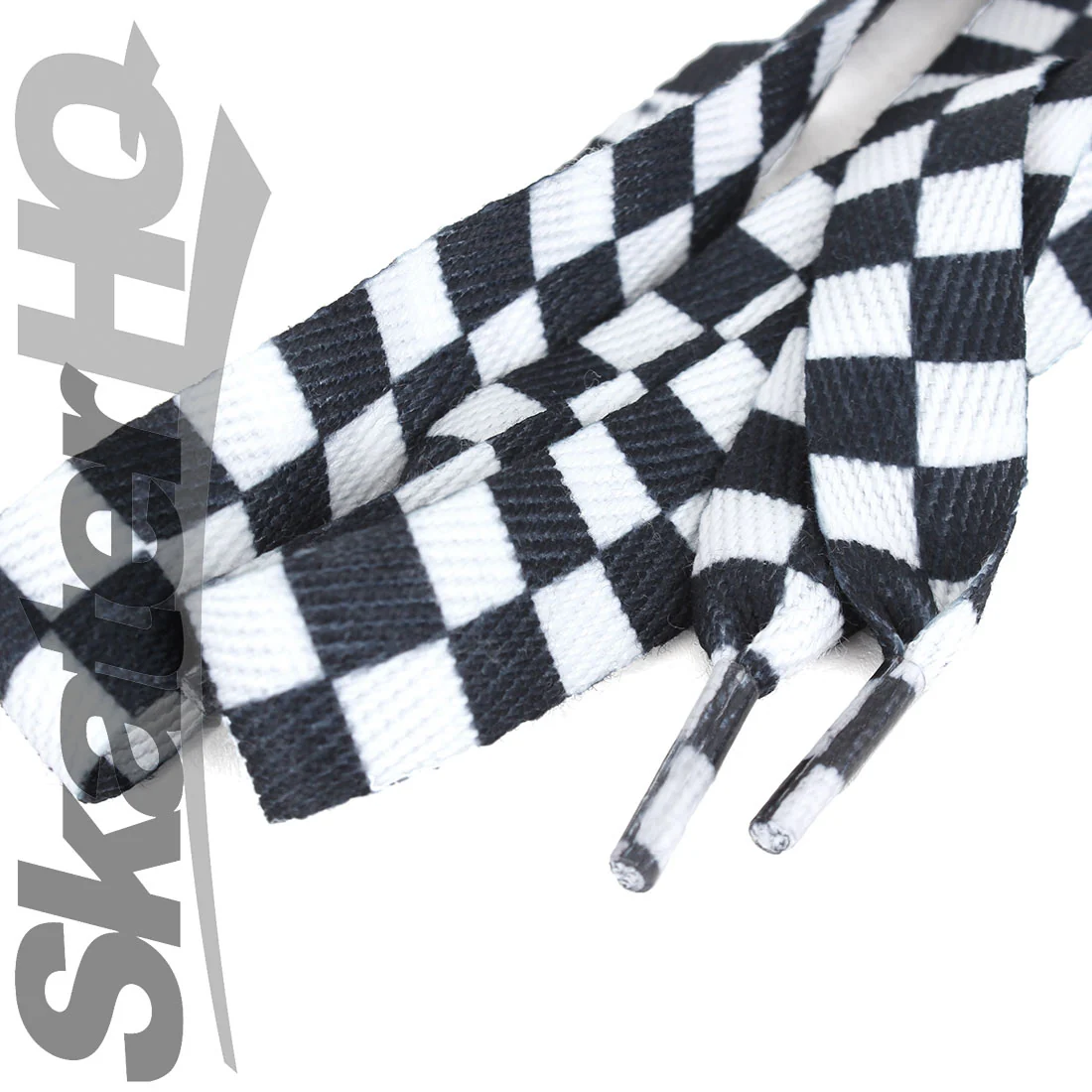 Riedell Criss-Cross Laces 72 Fat - Checkered - Image 3