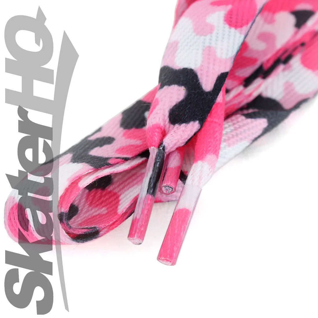 Riedell Criss-Cross Laces 72 Fat - Pink Camo - Image 3