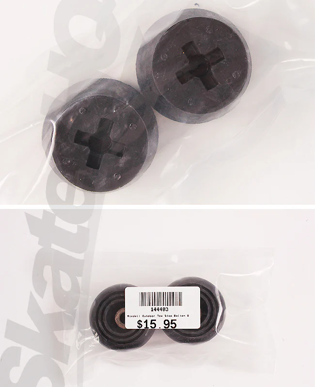 Riedell Outdoor Toe Stop Black - Image 2